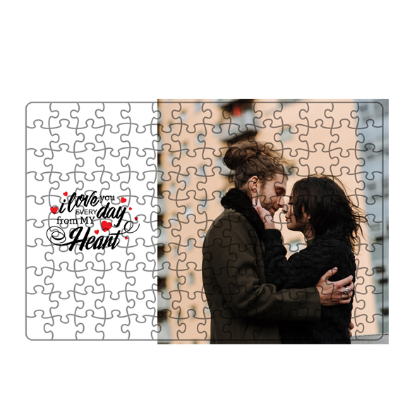 Puzzle "i love you every day"